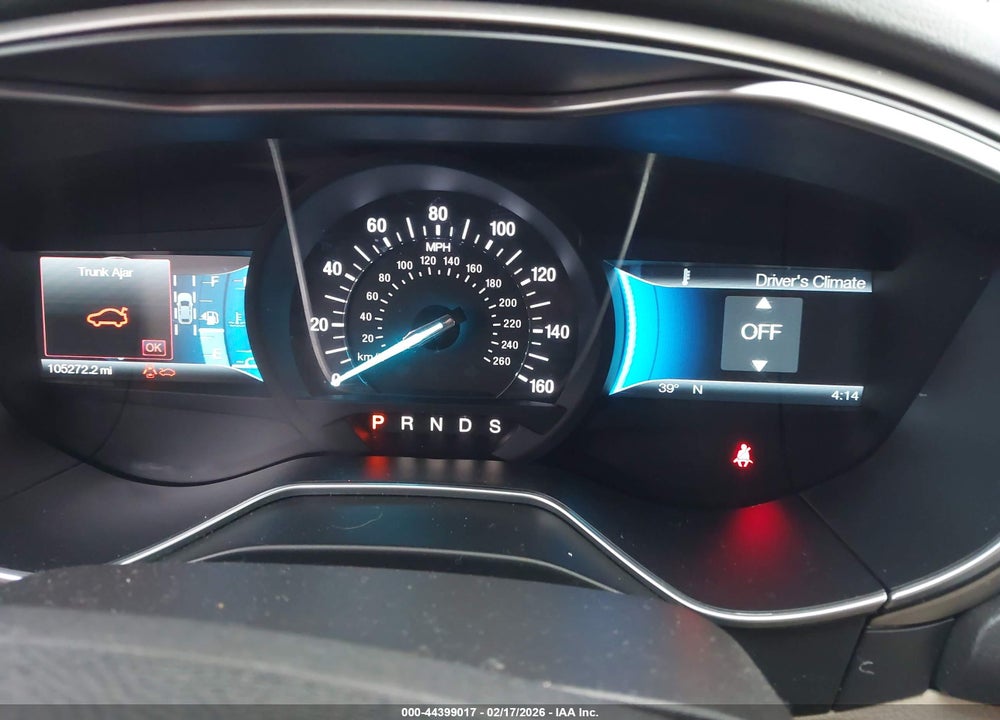 2014 FORD FUSION SE VIN: 3FA6P0HD7ER295799