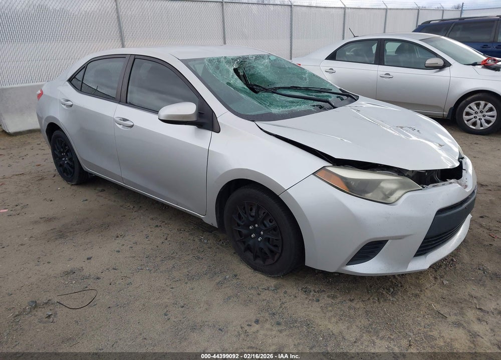 2014 TOYOTA COROLLA LE VIN: 5YFBURHE5EP104014