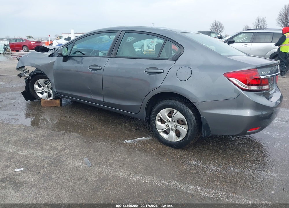 2013 HONDA CIVIC LX VIN: 19XFB2F58DE058681