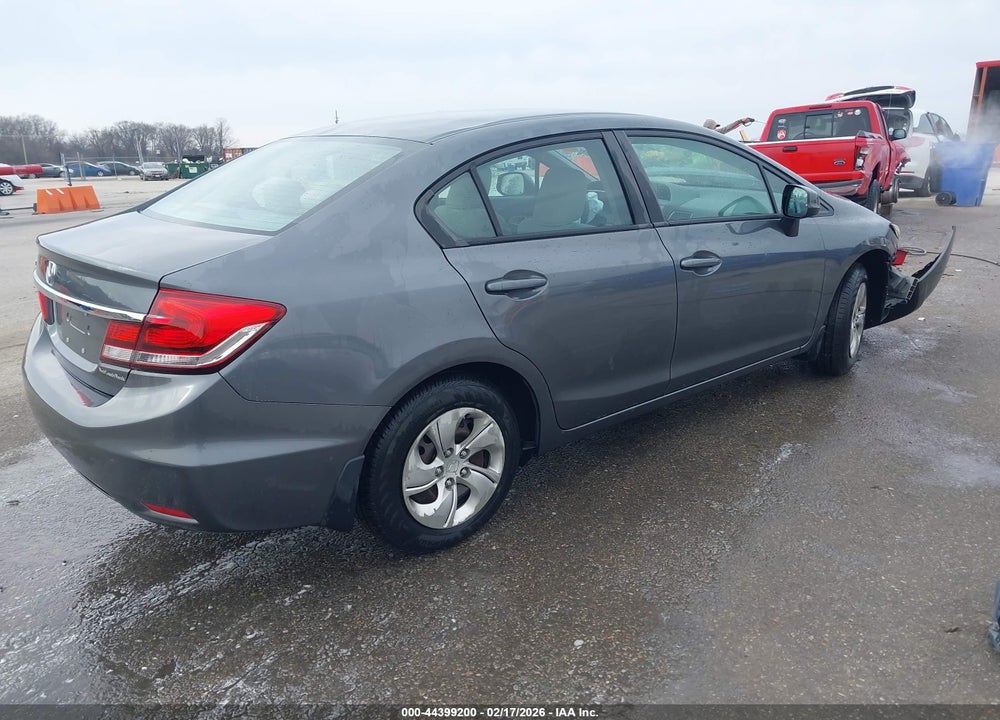2013 HONDA CIVIC LX VIN: 19XFB2F58DE058681