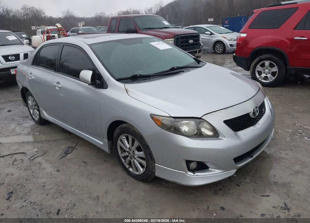 2010 TOYOTA COROLLA BA VIN: 2T1BU4EE0AC250709
