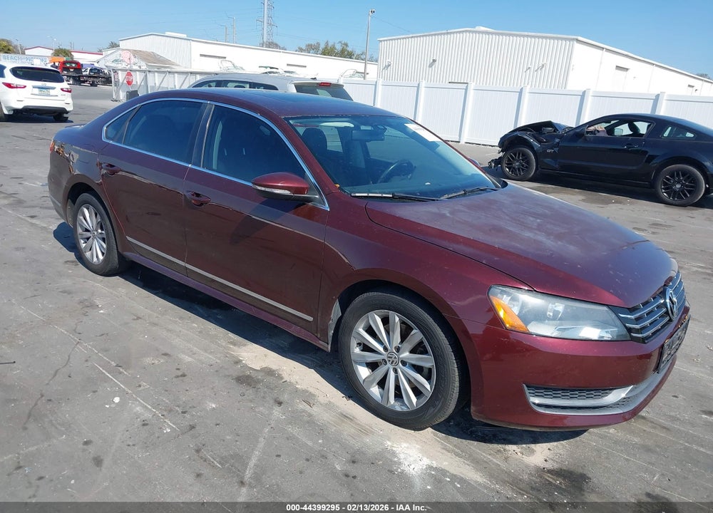 2012 VOLKSWAGEN PASSAT 2.5L SEL VIN: 1VWCH7A35CC071959