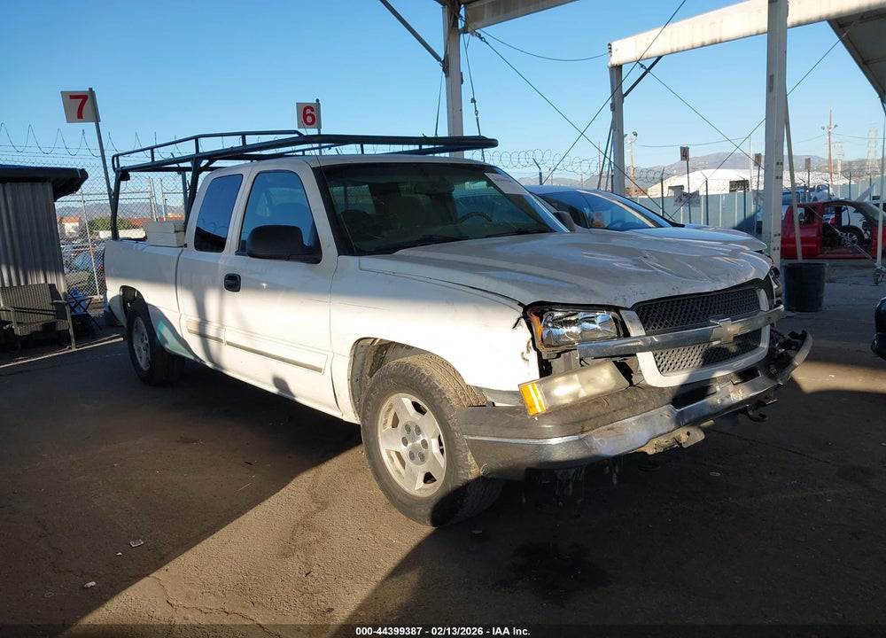 2004 CHEVROLET SILVERADO 1500 LS VIN: 1GCEC19X44Z256811