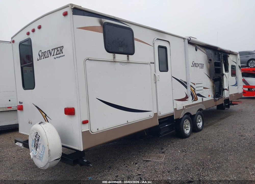 2011 KEYSTONE SPRINTER OTHER VIN: 4TDT31120B1531865