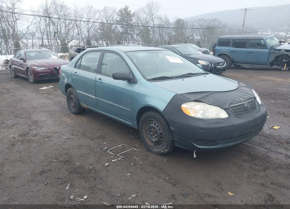 2006 TOYOTA COROLLA LE VIN: 2T1BR32E76C623428