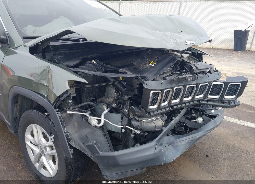 2021 JEEP COMPASS SPORT FWD VIN: 3C4NJCAB8MT535140