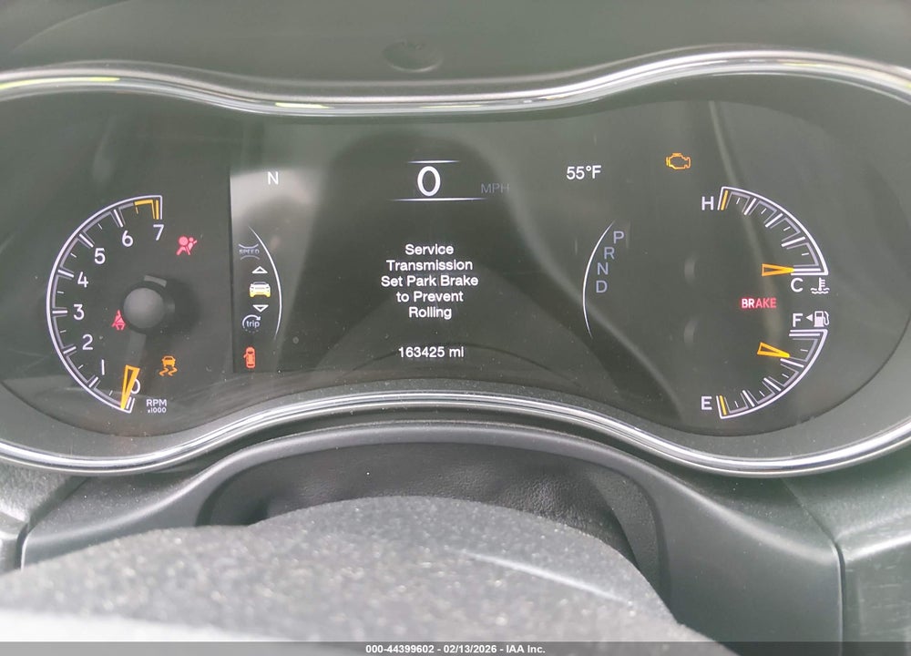 2017 JEEP GRAND CHEROKEE ALTITUDE 4X2 VIN: 1C4RJEAG5HC788796