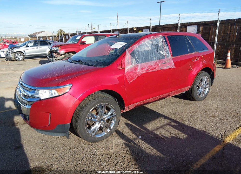 2011 FORD EDGE LIMITED VIN: 2FMDK3KCXBBB37660