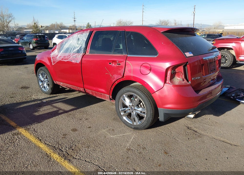 2011 FORD EDGE LIMITED VIN: 2FMDK3KCXBBB37660
