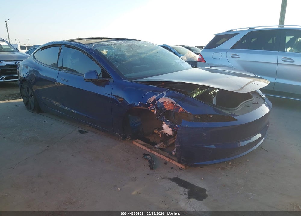 2024 TESLA MODEL 3 LONG RANGE DUAL MOTOR ALL-WHEEL DRIVE/REAR-WHEEL DRIVE VIN: 5YJ3E1EA6RF786598