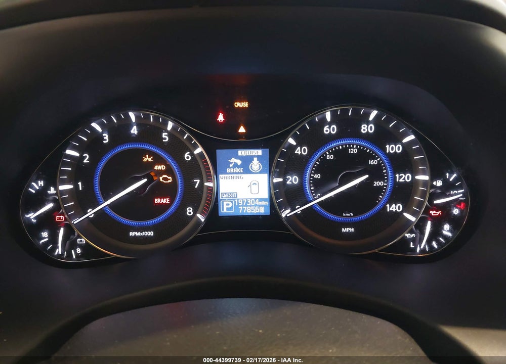 2016 INFINITI QX80 LIMITED VIN: JN8AZ2NE6G9123838