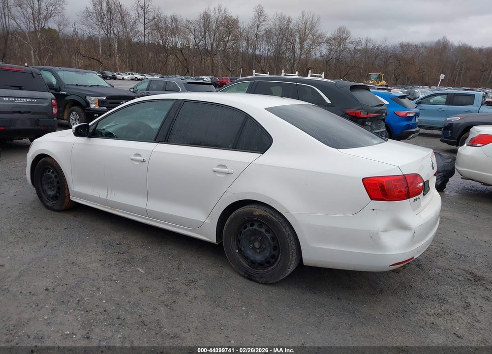 2011 VOLKSWAGEN JETTA 2.5L SE VIN: 3VWDX7AJ3BM377349