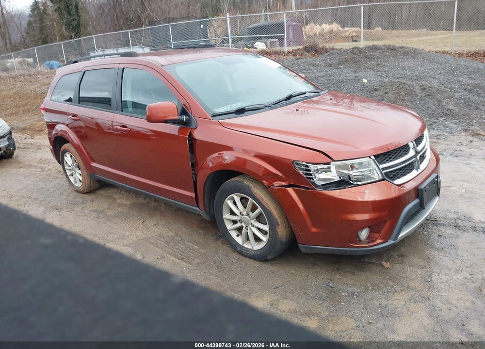 2013 DODGE JOURNEY SXT VIN: 3C4PDDBG6DT615438