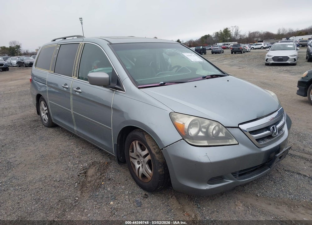 2007 HONDA ODYSSEY EX-L VIN: 5FNRL38747B082974