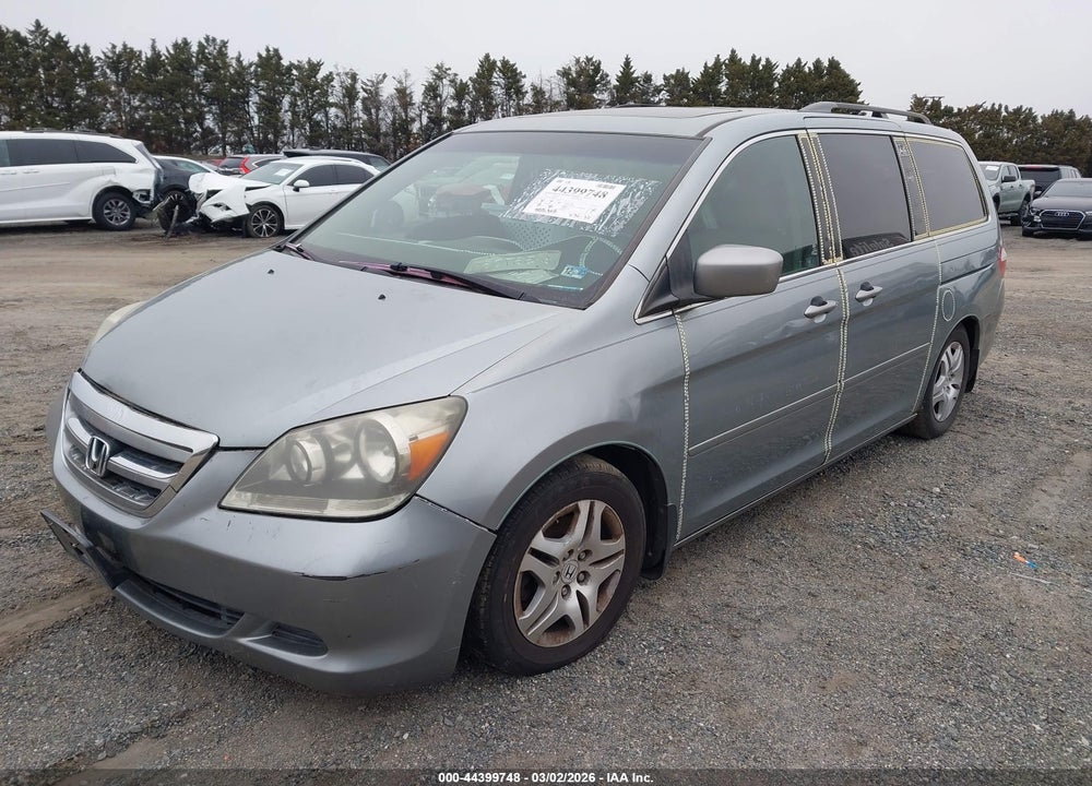 2007 HONDA ODYSSEY EX-L VIN: 5FNRL38747B082974