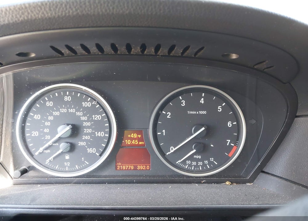2010 BMW 528I XDRIVE VIN: WBANV1C57AC442839