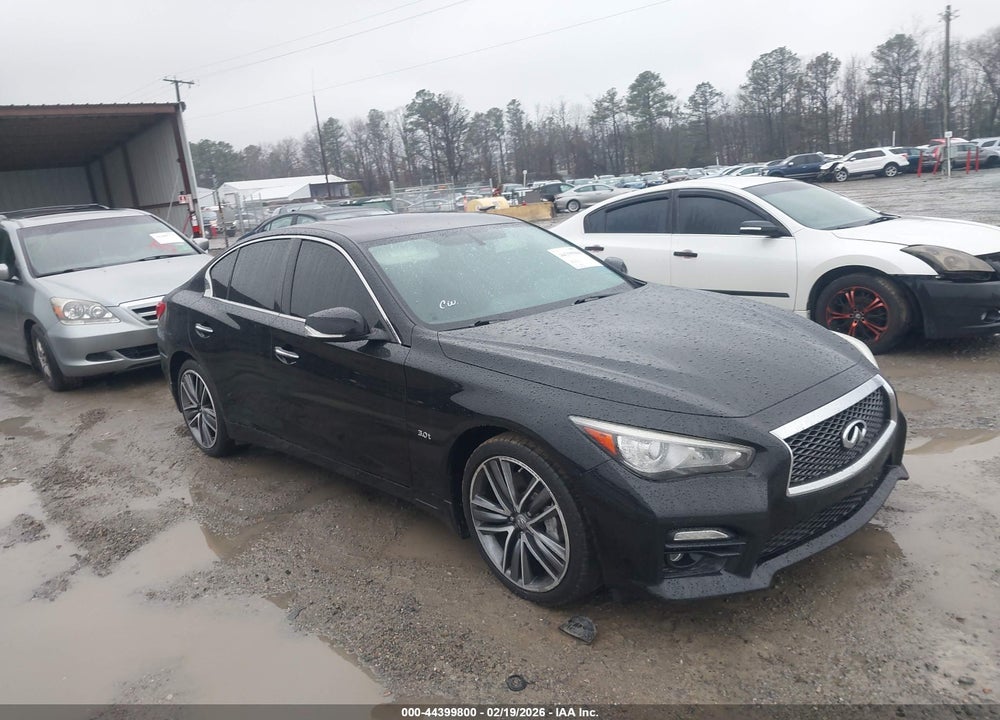 2016 INFINITI Q50 3.0T SPORT VIN: JN1EV7AR3GM343193