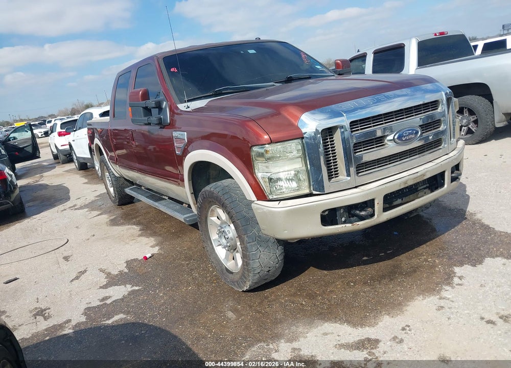 2008 FORD F-250 FX4/HARLEY-DAVIDSON/KING RANCH/LARIAT/XL/XLT VIN: 1FTSW21R18EC38423