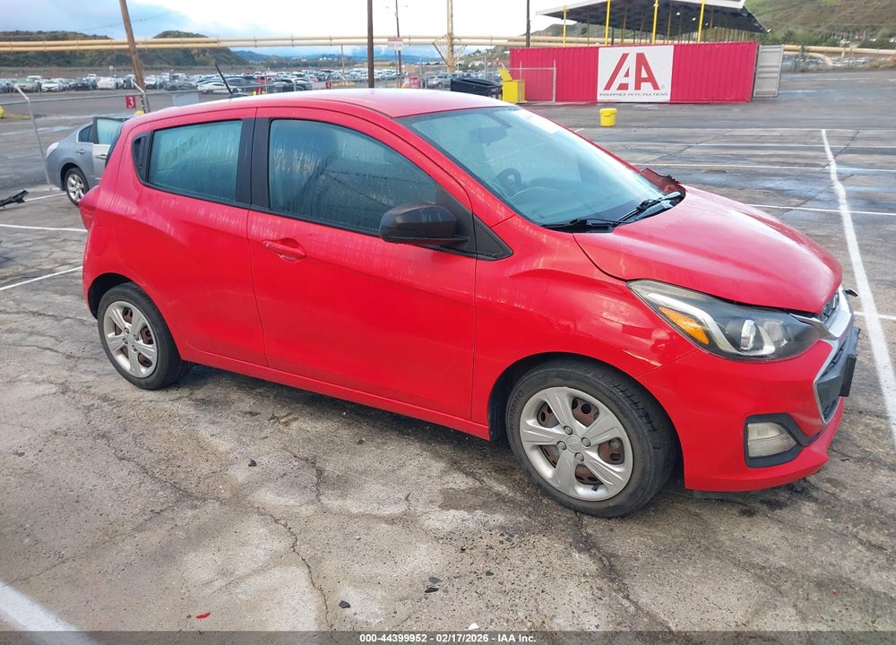 2021 CHEVROLET SPARK FWD LS AUTOMATIC VIN: KL8CB6SAXMC228388