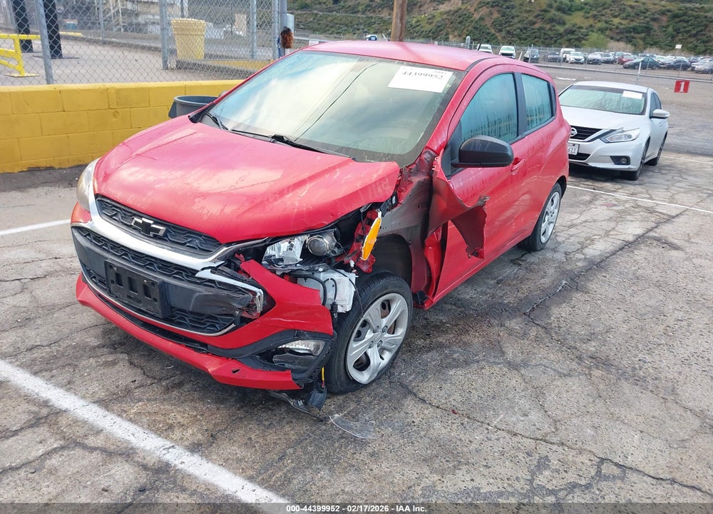 2021 CHEVROLET SPARK FWD LS AUTOMATIC VIN: KL8CB6SAXMC228388