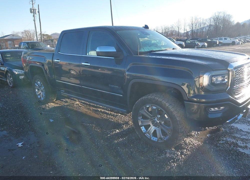 2018 GMC SIERRA 1500 DENALI VIN: 3GTU2PEJ5JG550409