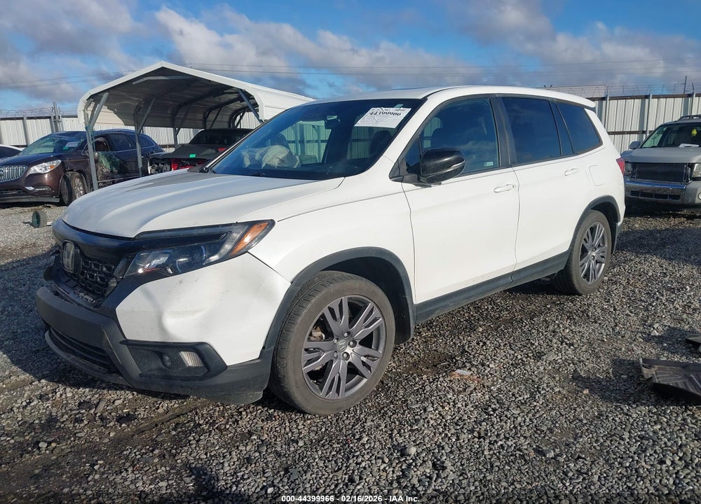 2021 HONDA PASSPORT 2WD EX-L VIN: 5FNYF7H59MB003979
