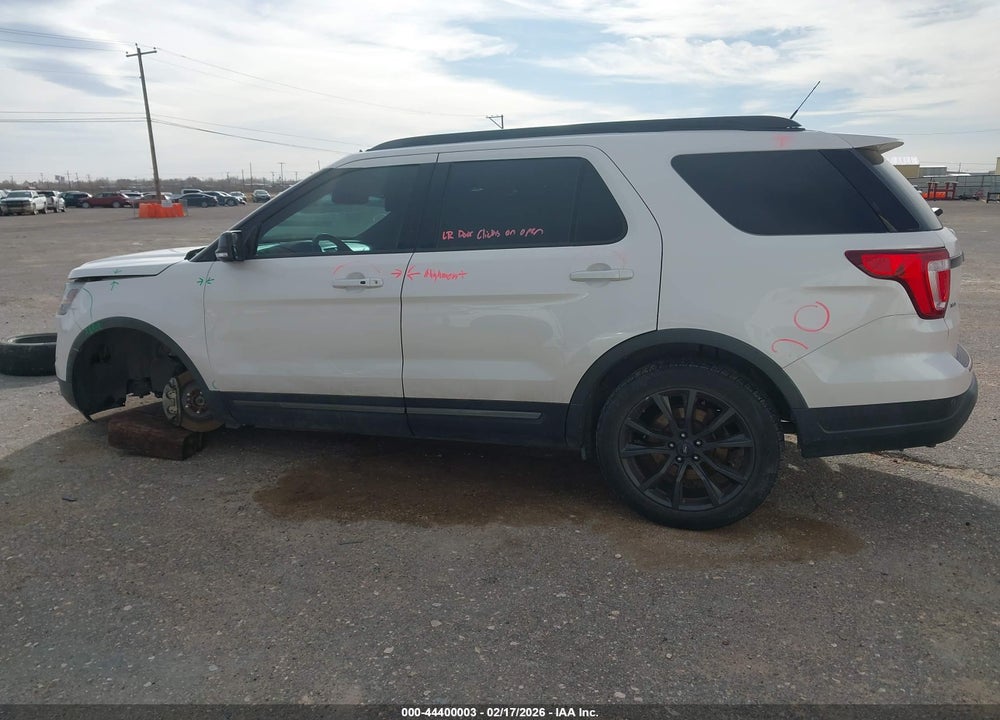 2018 FORD EXPLORER XLT VIN: 1FM5K7D8XJGC26995