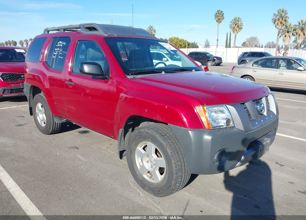 2007 NISSAN XTERRA S VIN: 5N1AN08W27C534121