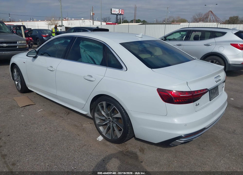 2020 AUDI A4 PREMIUM PLUS 45 TFSI QUATTRO S TRONIC VIN: WAUENAF48LA055864
