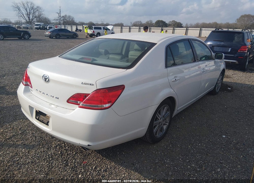 2006 TOYOTA AVALON LIMITED VIN: 4T1BK36B86U166700