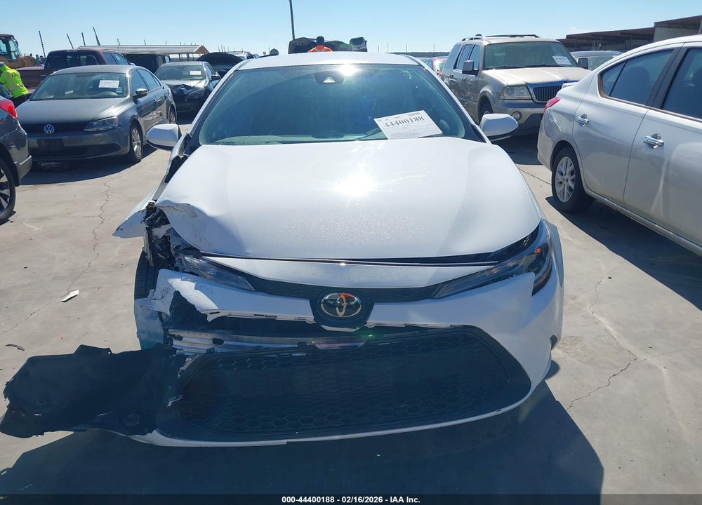 2021 TOYOTA COROLLA LE VIN: 5YFEPMAE0MP208412