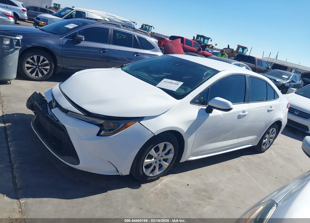 2021 TOYOTA COROLLA LE VIN: 5YFEPMAE0MP208412