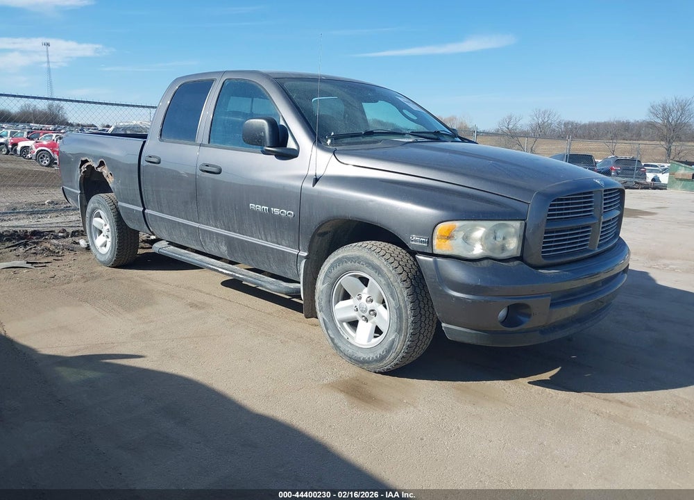 2003 DODGE RAM 1500 SLT/LARAMIE/ST VIN: 1D7HU18D73J568741