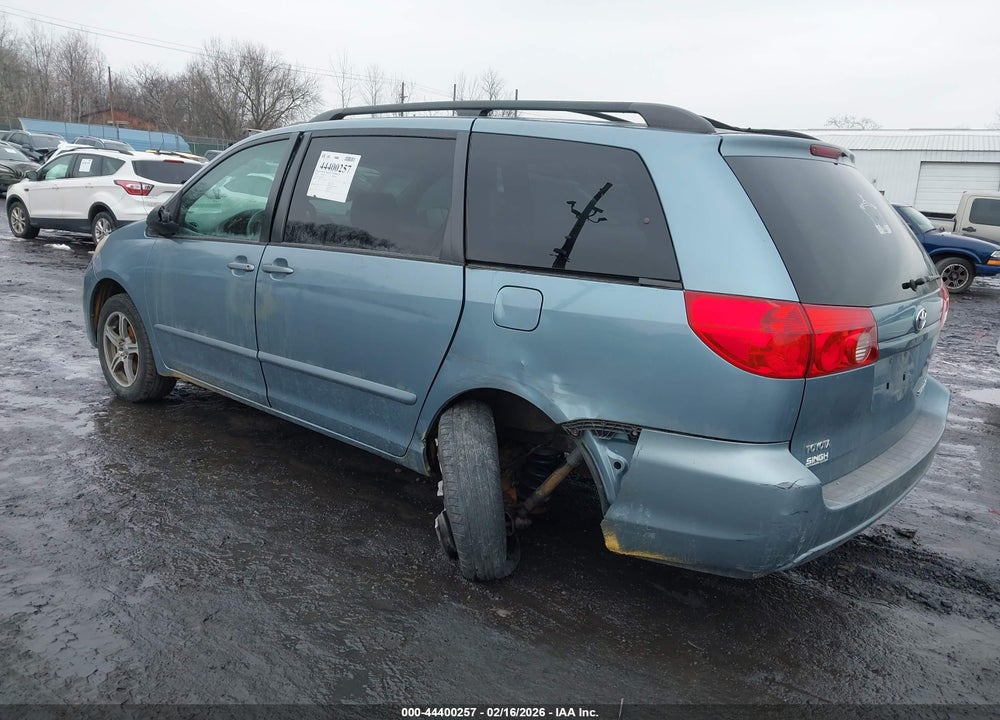 2006 TOYOTA SIENNA LE VIN: 5TDZA23C06S582872
