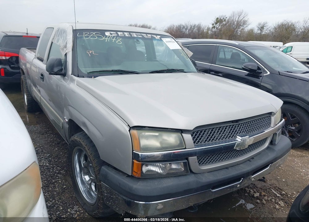 2004 CHEVROLET SILVERADO 1500 LS VIN: 2GCEC19T541225136