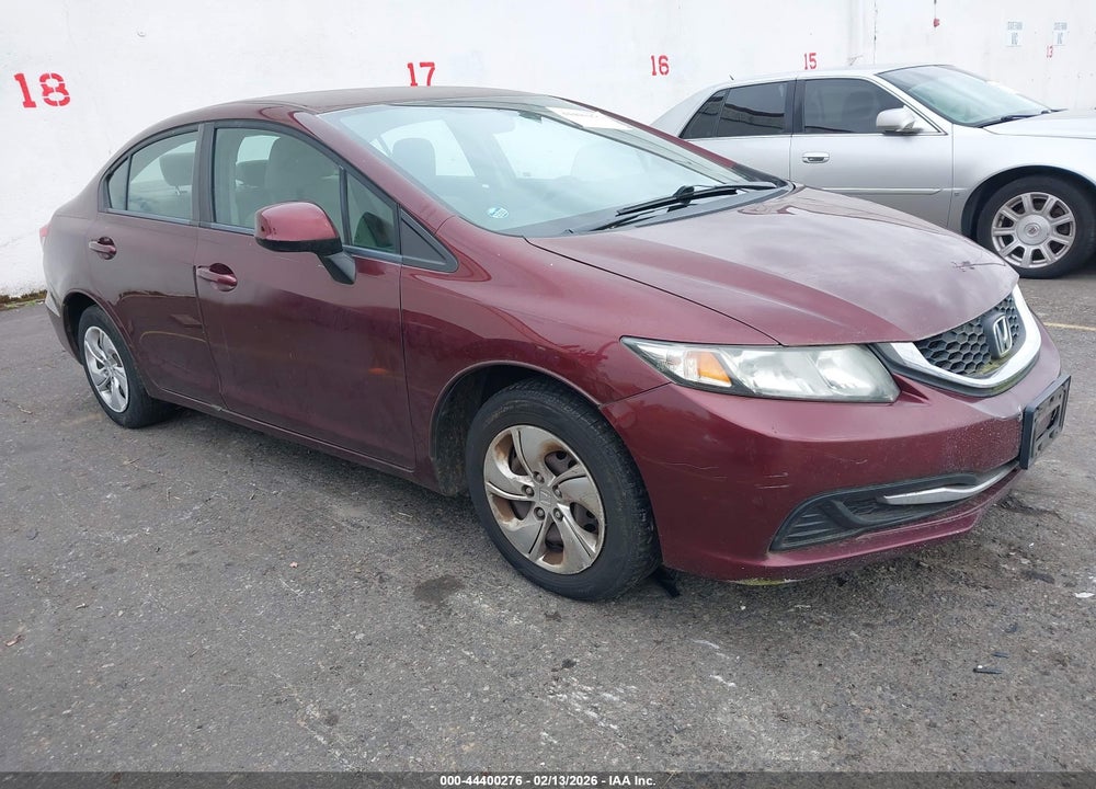 2013 HONDA CIVIC LX VIN: 19XFB2F50DE290482