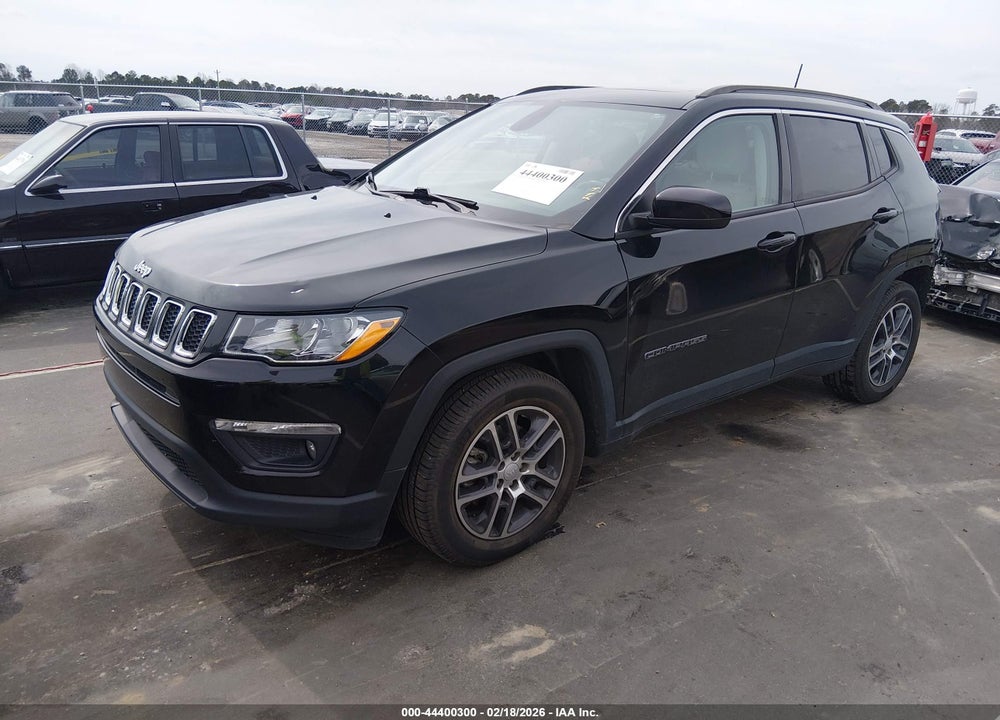 2019 JEEP COMPASS SUN AND WHEEL FWD VIN: 3C4NJCBB7KT652445