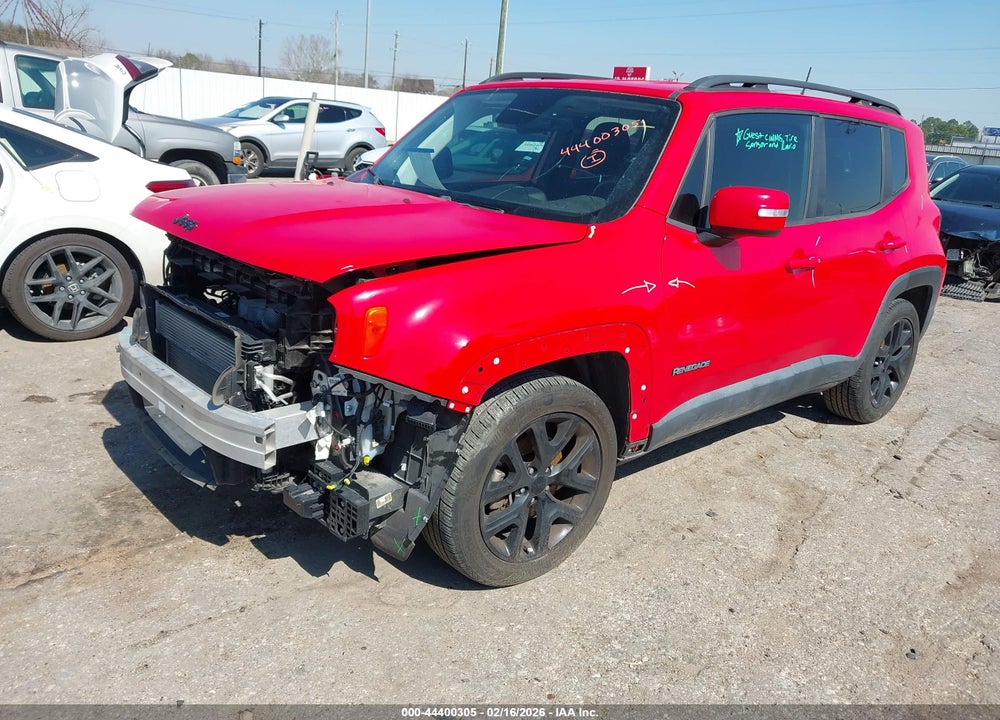 2018 JEEP RENEGADE ALTITUDE FWD VIN: ZACCJABBXJPJ00453