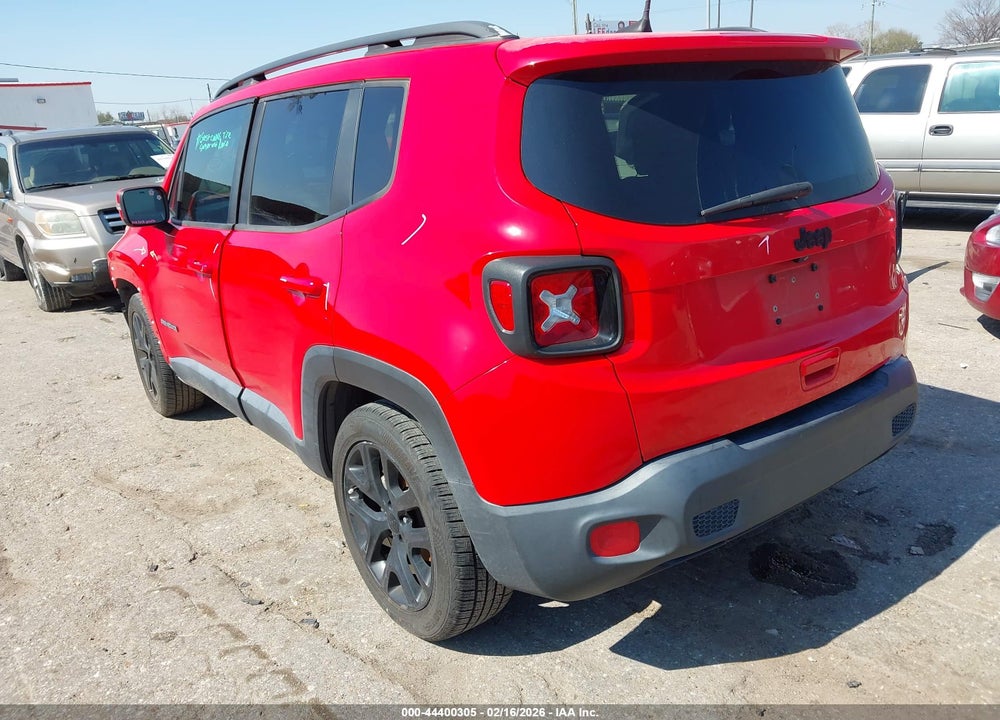 2018 JEEP RENEGADE ALTITUDE FWD VIN: ZACCJABBXJPJ00453