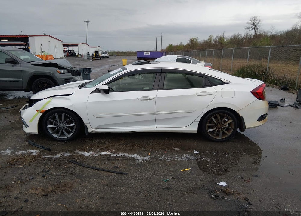 2019 HONDA CIVIC EX VIN: JHMFC1F35KX001520