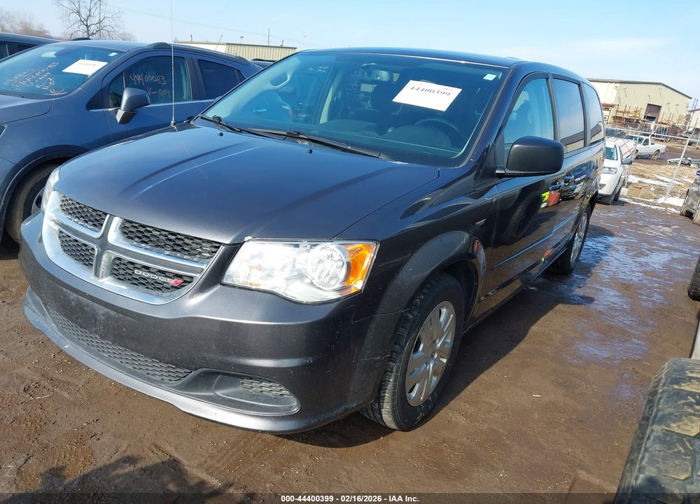 2017 DODGE GRAND CARAVAN SE VIN: 2C4RDGBG3HR780477