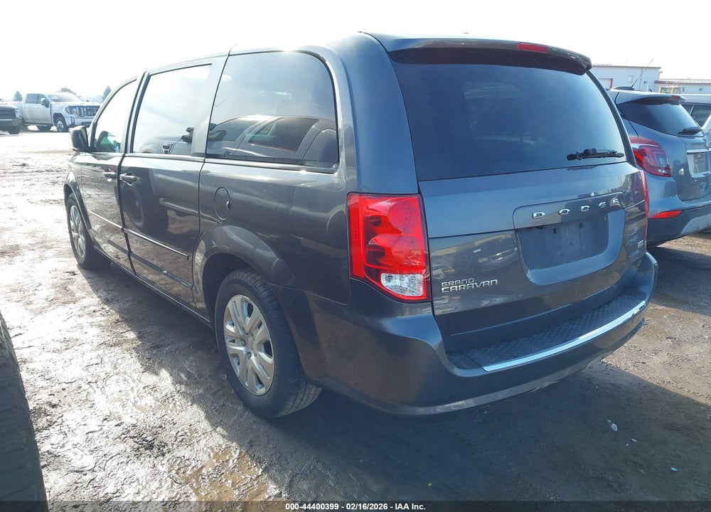 2017 DODGE GRAND CARAVAN SE VIN: 2C4RDGBG3HR780477