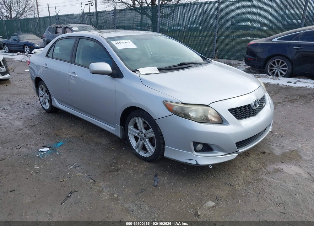 2009 TOYOTA COROLLA XRS VIN: 2T1BE40E49C026844