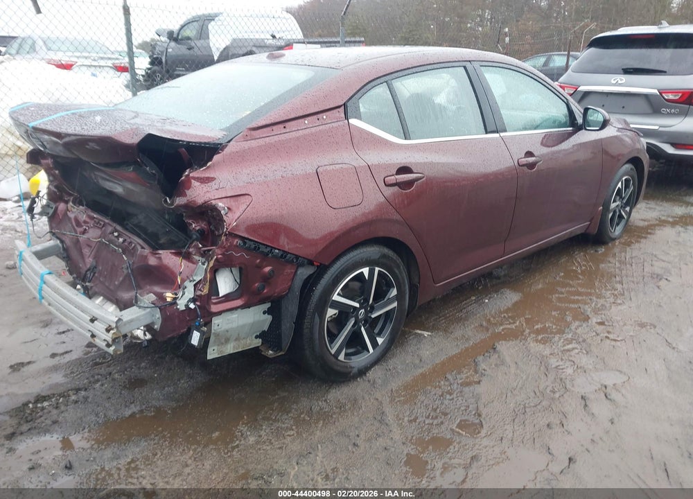 2025 NISSAN SENTRA SV VIN: 3N1AB8CV5SY245263