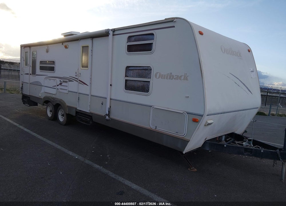 2006 KEYSTONE OUTBACK VIN: 4YDT28R296G920961