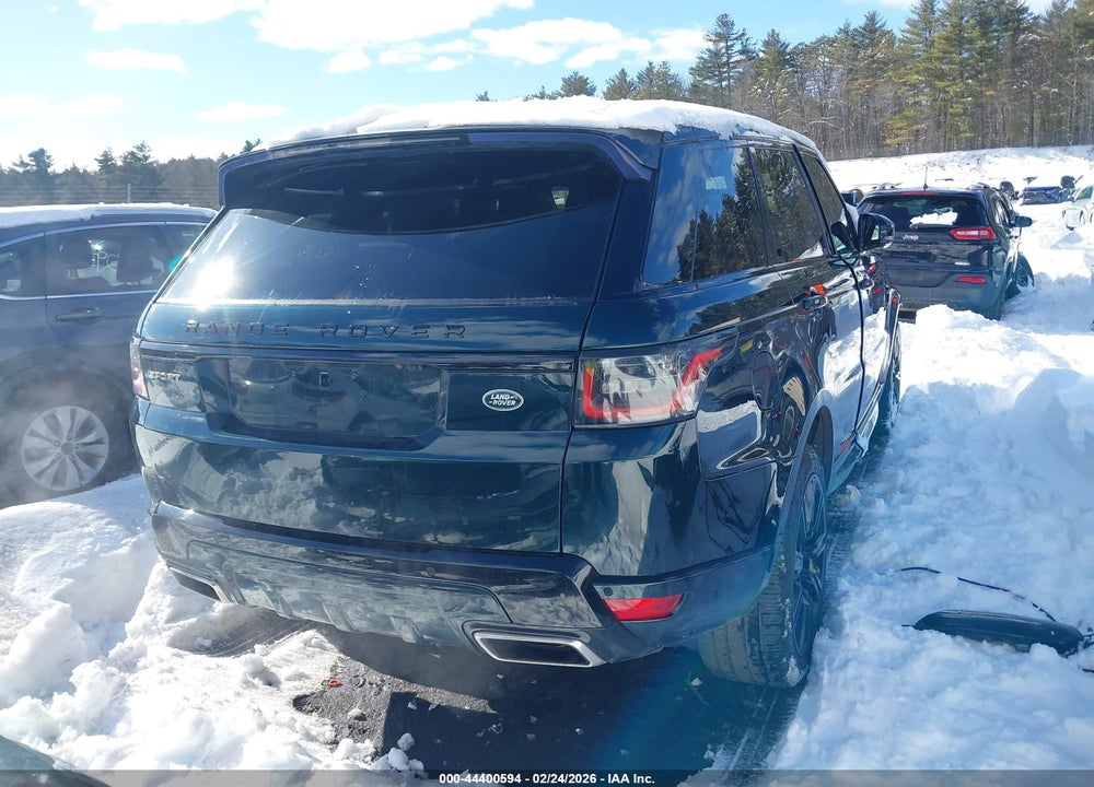 2018 LAND ROVER RANGE ROVER SPORT HSE DYNAMIC VIN: SALWV2SV5JA808557