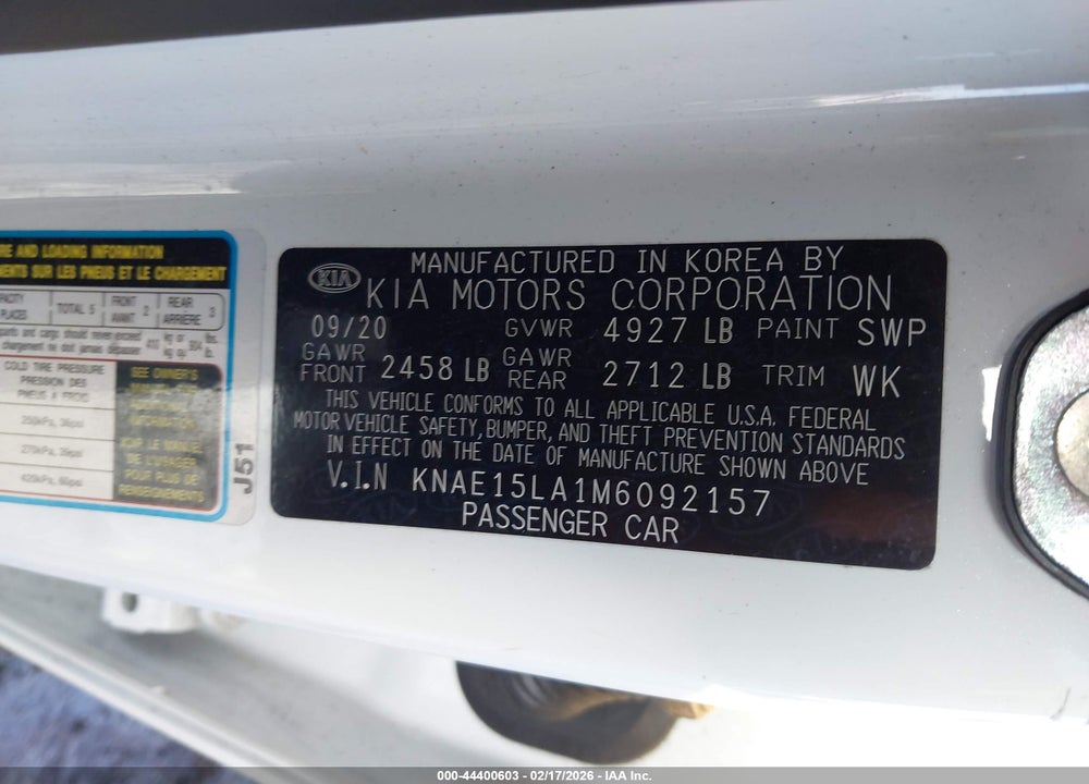 2021 KIA STINGER GT-LINE VIN: KNAE15LA1M6092157