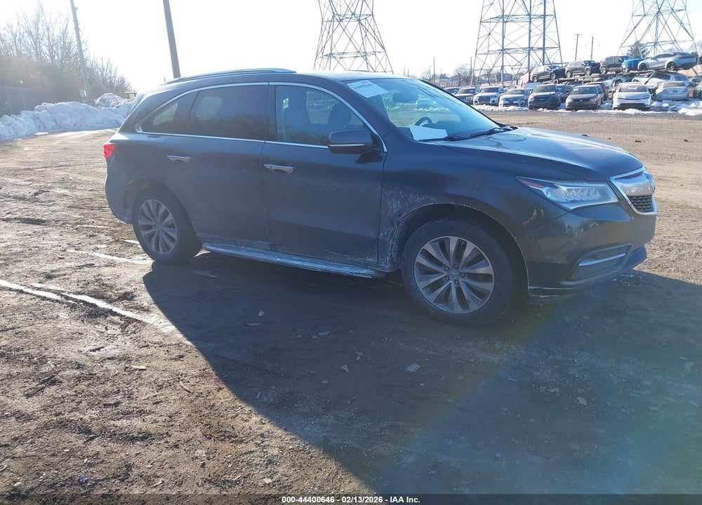 2014 ACURA MDX TECHNOLOGY PACKAGE VIN: 5FRYD4H41EB020268