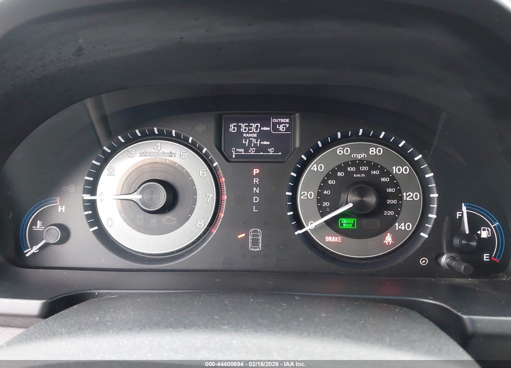 2013 HONDA ODYSSEY EX-L VIN: 5FNRL5H6XDB016251