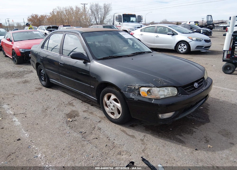 2001 TOYOTA COROLLA S VIN: 2T1BR12E81C439483